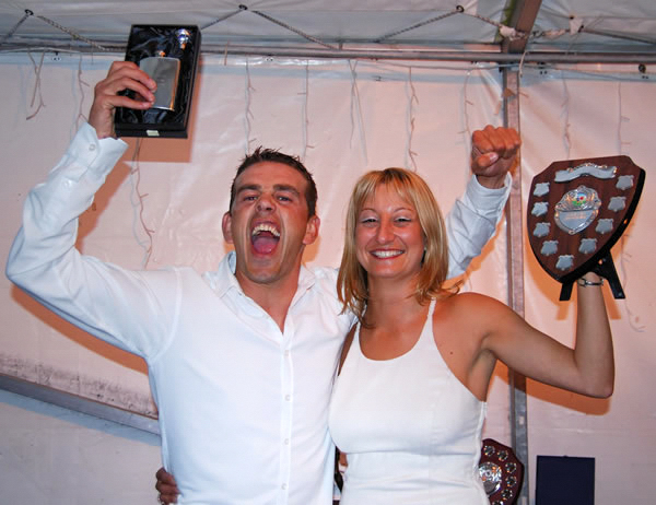 Gary Shields and Elaine Murray